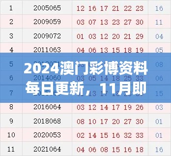 2024澳门彩博资料每日更新，11月即时解析_BBU2.49.67全球版