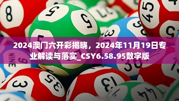 2024澳门六开彩揭晓，2024年11月19日专业解读与落实_CSY6.58.95数字版