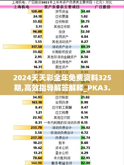 2024天天彩全年免费资料325期,高效指导解答解释_PKA3.65.48携带版