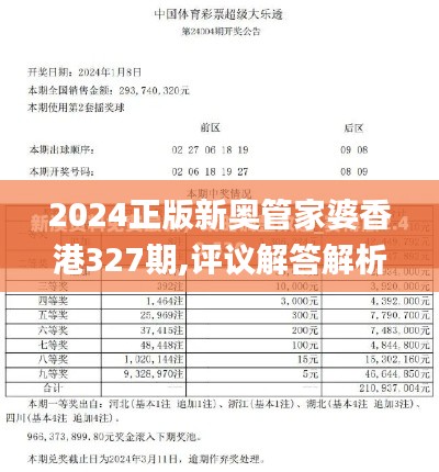 2024正版新奥管家婆香港327期,评议解答解析执行_ZHT8.74.80实验版