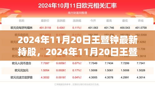 2024年11月20日王暨钟最新持股，2024年11月20日王暨钟最新持股查询步骤指南（初学者/进阶用户适用）