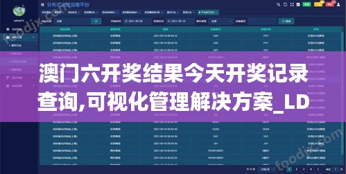澳门六开奖结果今天开奖记录查询,可视化管理解决方案_LDO7.44.63采购版