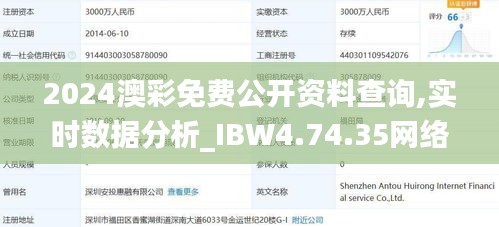 2024澳彩免费公开资料查询,实时数据分析_IBW4.74.35网络版