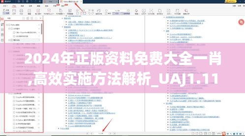 2024年正版资料免费大全一肖,高效实施方法解析_UAJ1.11.72速成版