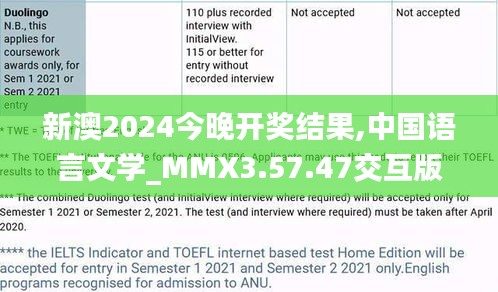 新澳2024今晚开奖结果,中国语言文学_MMX3.57.47交互版