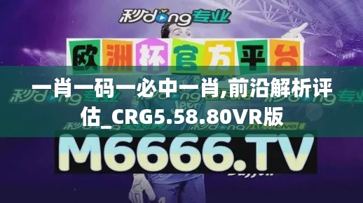 一肖一码一必中一肖,前沿解析评估_CRG5.58.80VR版