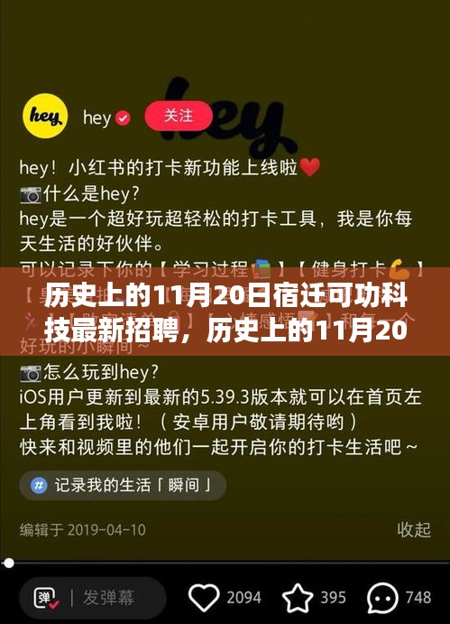 历史上的11月20日宿迁可功科技最新招聘，历史上的11月20日宿迁可功科技招聘探析，透视其影响与观点