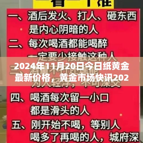 2024年11月20日纸黄金最新价格走势及分析，黄金市场快讯