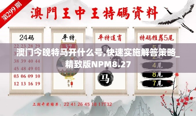 澳门今晚特马开什么号,快速实施解答策略_精致版NPM8.27