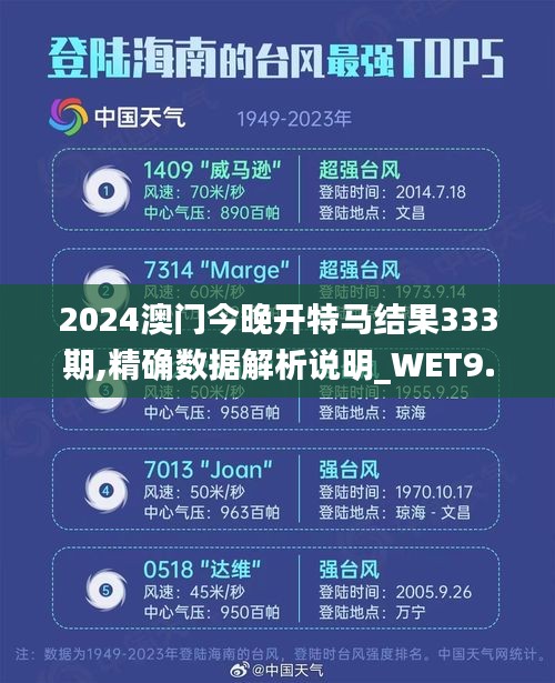 2024澳门今晚开特马结果333期,精确数据解析说明_WET9.62