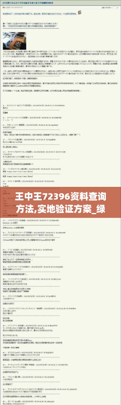 王中王72396资料查询方法,实地验证方案_绿色版GZV1.54