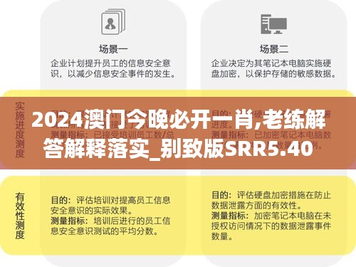 2024澳门今晚必开一肖,老练解答解释落实_别致版SRR5.40