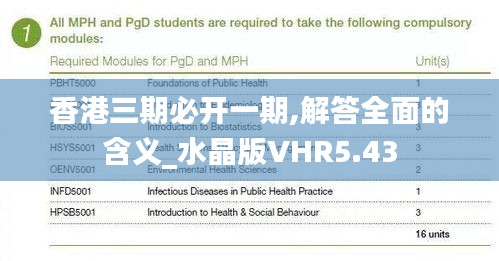 香港三期必开一期,解答全面的含义_水晶版VHR5.43