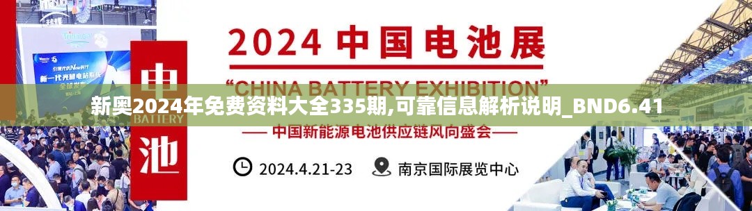 新奥2024年免费资料大全335期,可靠信息解析说明_BND6.41