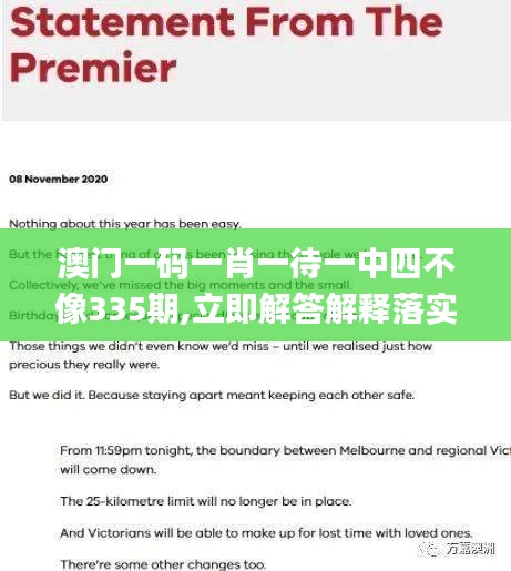 澳门一码一肖一待一中四不像335期,立即解答解释落实_MOB5.30