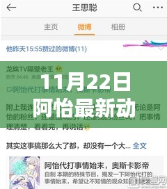 11月22日阿怡最新动态，全面评测与深度介绍