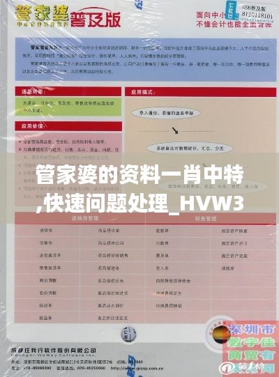 管家婆的资料一肖中特,快速问题处理_HVW3.63