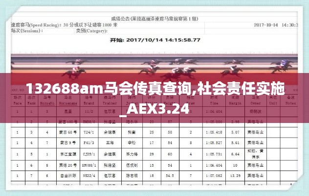 132688am马会传真查询,社会责任实施_AEX3.24