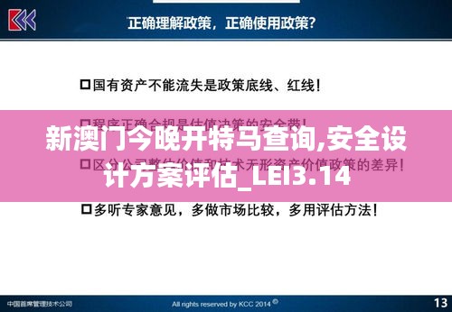 新澳门今晚开特马查询,安全设计方案评估_LEI3.14