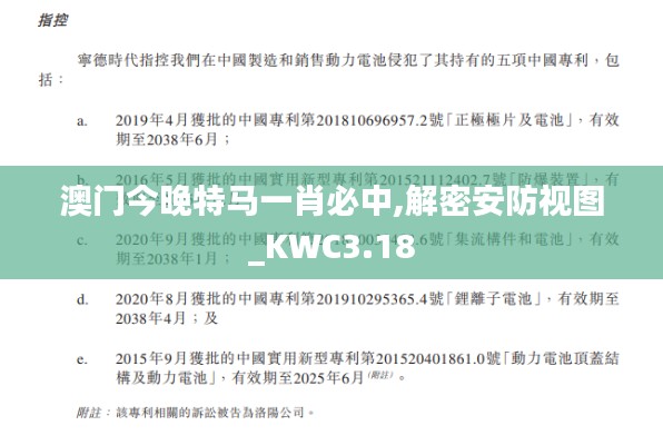 澳门今晚特马一肖必中,解密安防视图_KWC3.18