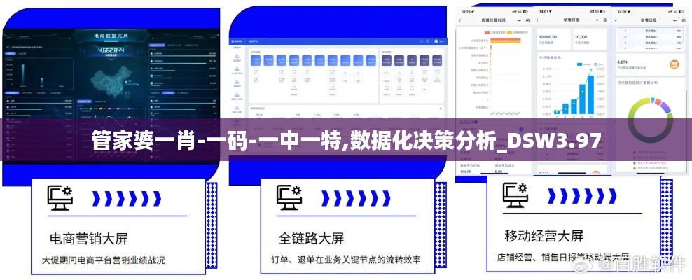 管家婆一肖-一码-一中一特,数据化决策分析_DSW3.97