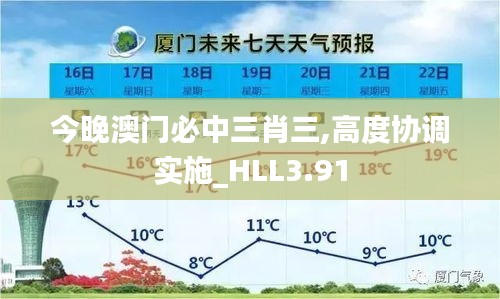 今晚澳门必中三肖三,高度协调实施_HLL3.91