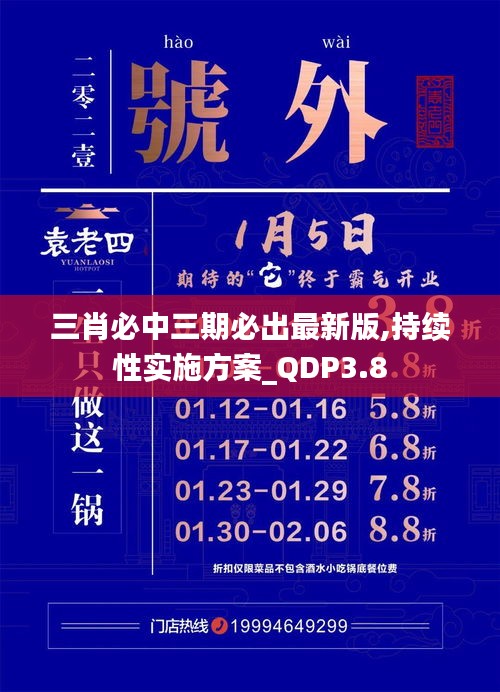 三肖必中三期必出最新版,持续性实施方案_QDP3.8