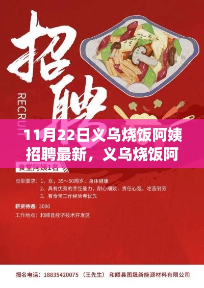 11月22日义乌烧饭阿姨招聘最新，义乌烧饭阿姨招聘热背后的深度思考