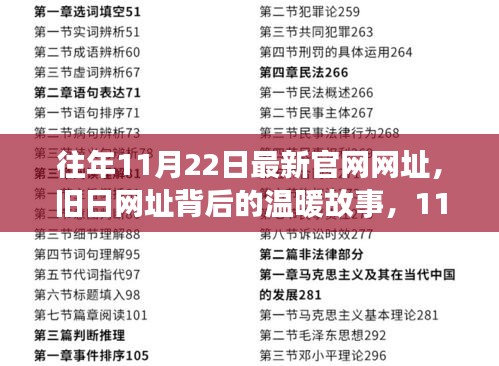 往年11月22日最新官网网址，旧日网址背后的温暖故事，11月22日的奇遇