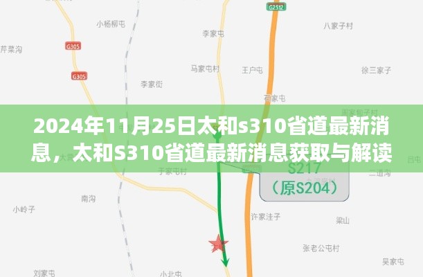 2024年11月25日太和s310省道最新消息，太和S310省道最新消息获取与解读步骤指南（初学者与进阶用户适用）