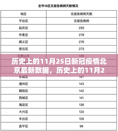 历史上的11月25日北京新冠疫情数据解析与指南，最新数据解读步骤及理解指南