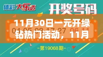 11月30日一元开绿钻活动深度解析，多重视角下的透视与探讨