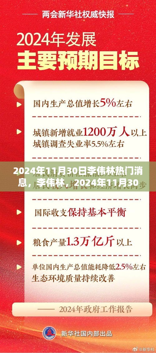 李伟林，辉煌印记与时代的共鸣——2024年11月30日聚焦热议