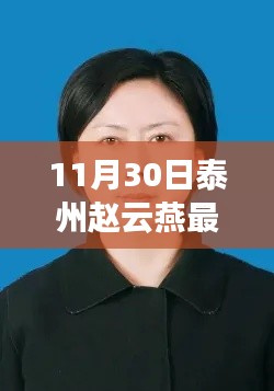 11月30日泰州赵云燕最新任职，11月30日泰州赵云燕履新深度评测，多维视角洞悉新职务表现