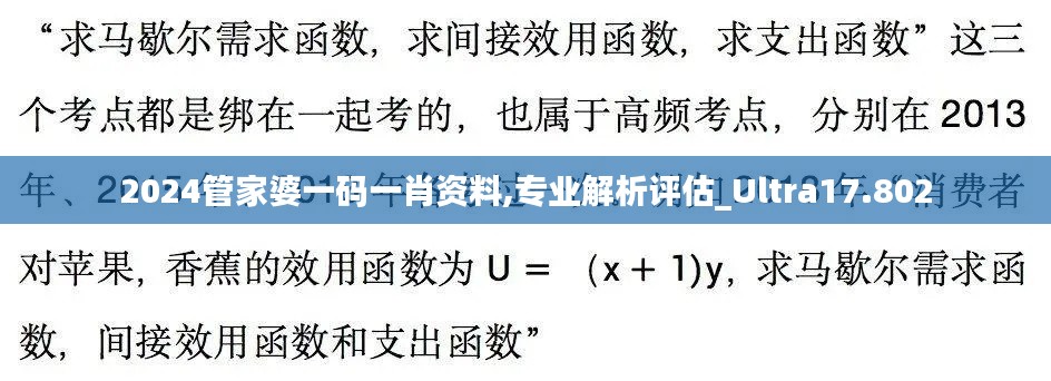 2024管家婆一码一肖资料,专业解析评估_Ultra17.802