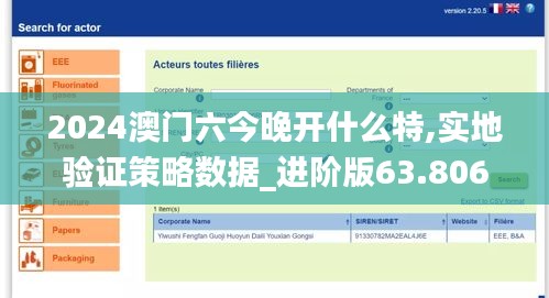 2024澳门六今晚开什么特,实地验证策略数据_进阶版63.806