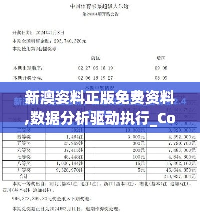 新澳姿料正版免费资料,数据分析驱动执行_Console38.537