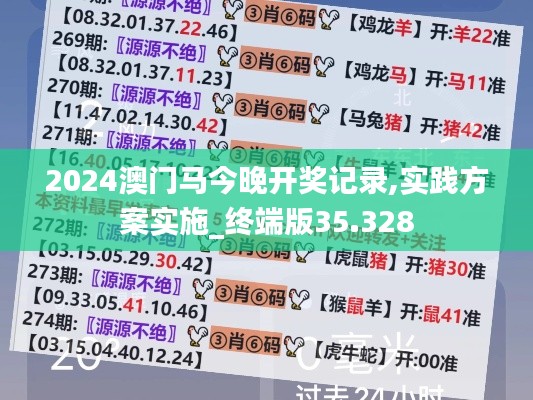 2024澳门马今晚开奖记录,实践方案实施_终端版35.328