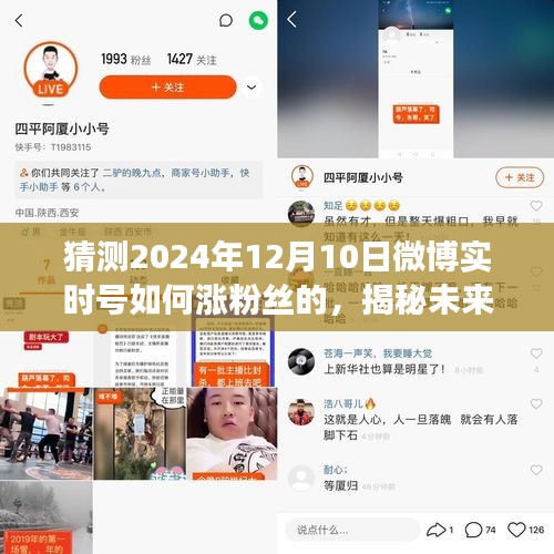 揭秘未来微博涨粉策略，预测与分析2024年微博实时号粉丝增长趋势，教你如何快速吸引粉丝关注！