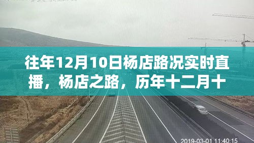 历年12月10日杨店路况实录与实时直播回顾，杨店之路的交通变迁