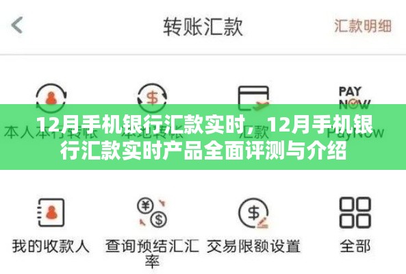 12月手机银行汇款实时产品全面介绍与评测，实时操作体验一览