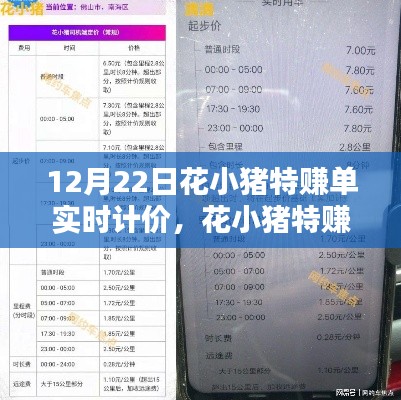 花小猪特赚单实时计价深度解析与实用指南