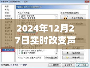 2024年实时变声电脑软件使用指南，从入门到精通