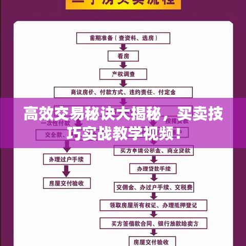 高效交易秘诀大揭秘，买卖技巧实战教学视频！