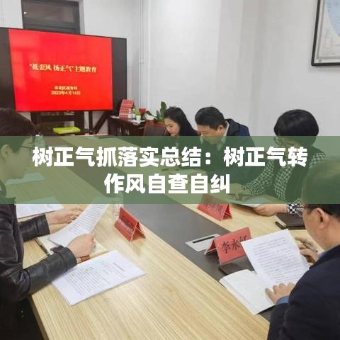 树正气抓落实总结：树正气转作风自查自纠 