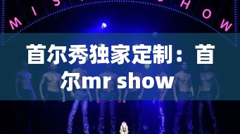 首尔秀独家定制：首尔mr show 