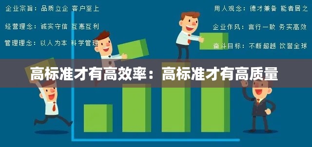 高标准才有高效率：高标准才有高质量 