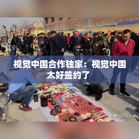 视觉中国合作独家：视觉中国太好签约了 