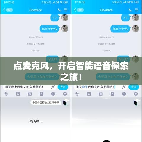 点麦克风，开启智能语音探索之旅！