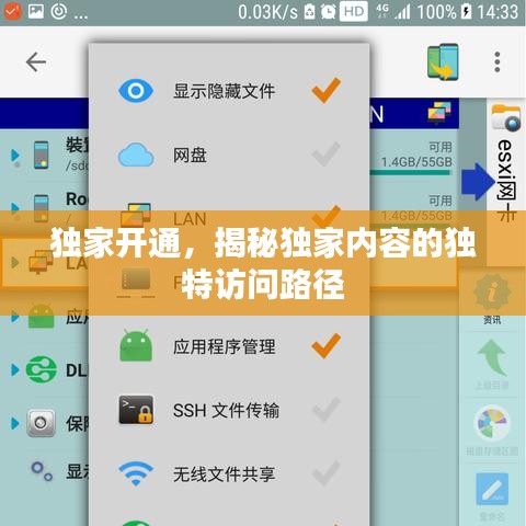 独家开通，揭秘独家内容的独特访问路径